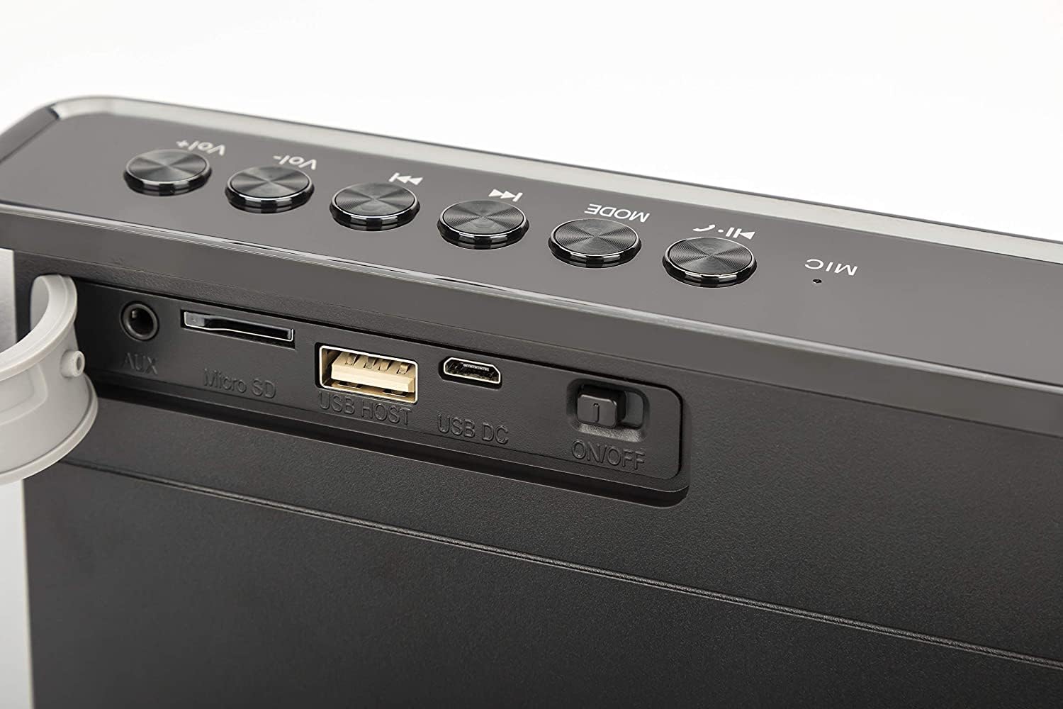 Портативна колонка Радіо Reflexion SB200 Bluetooth FM PLL Тюнер 20 станцій Портативне Сріблястий, фото №3 Портативна колонка Радіо Reflexion SB200 Bluetooth FM PLL Тюнер 20 станцій Портативне Сріблястий, фото №3