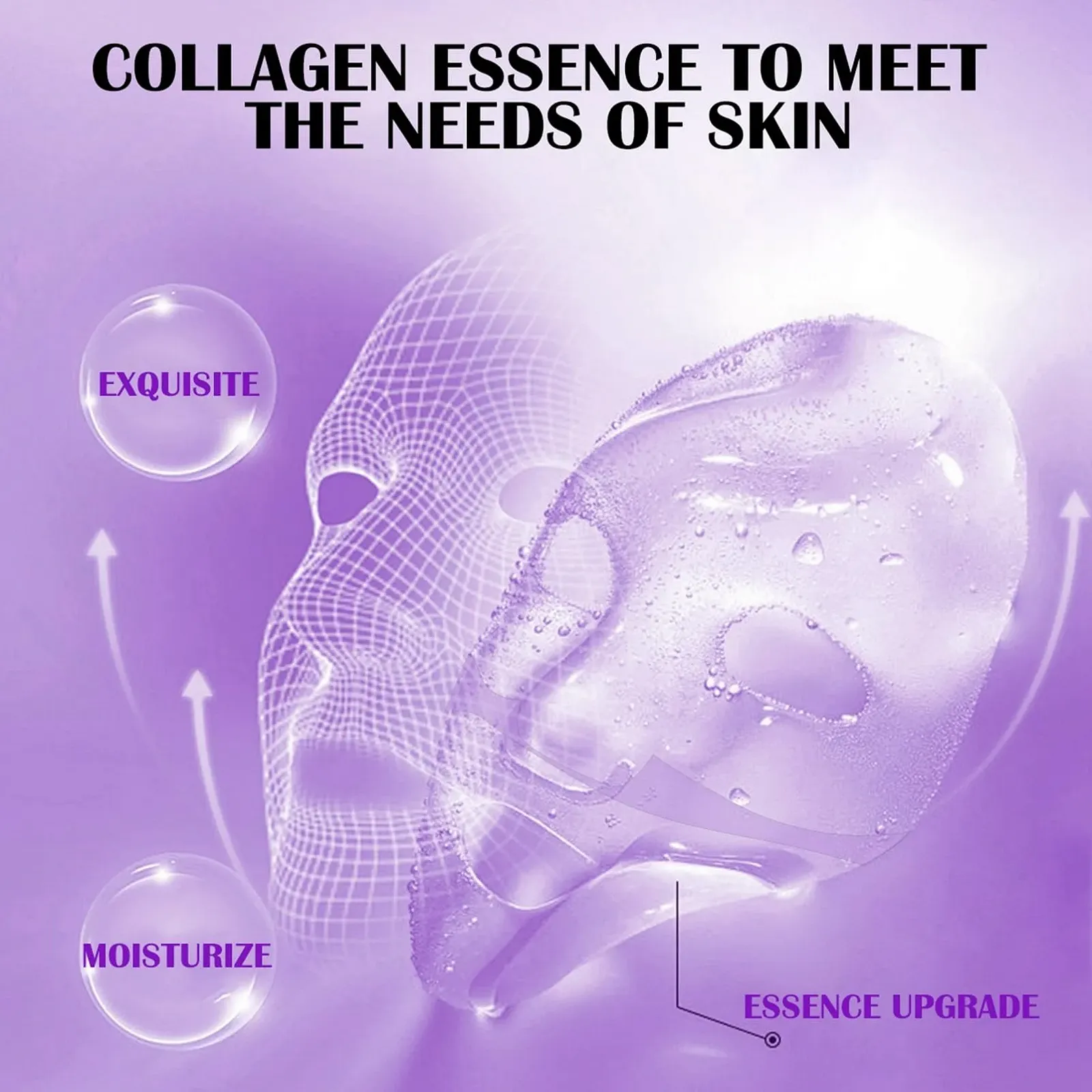 Маска Колагенова Organic Anti-Wrinkle Lifting для обличчя, фото №4