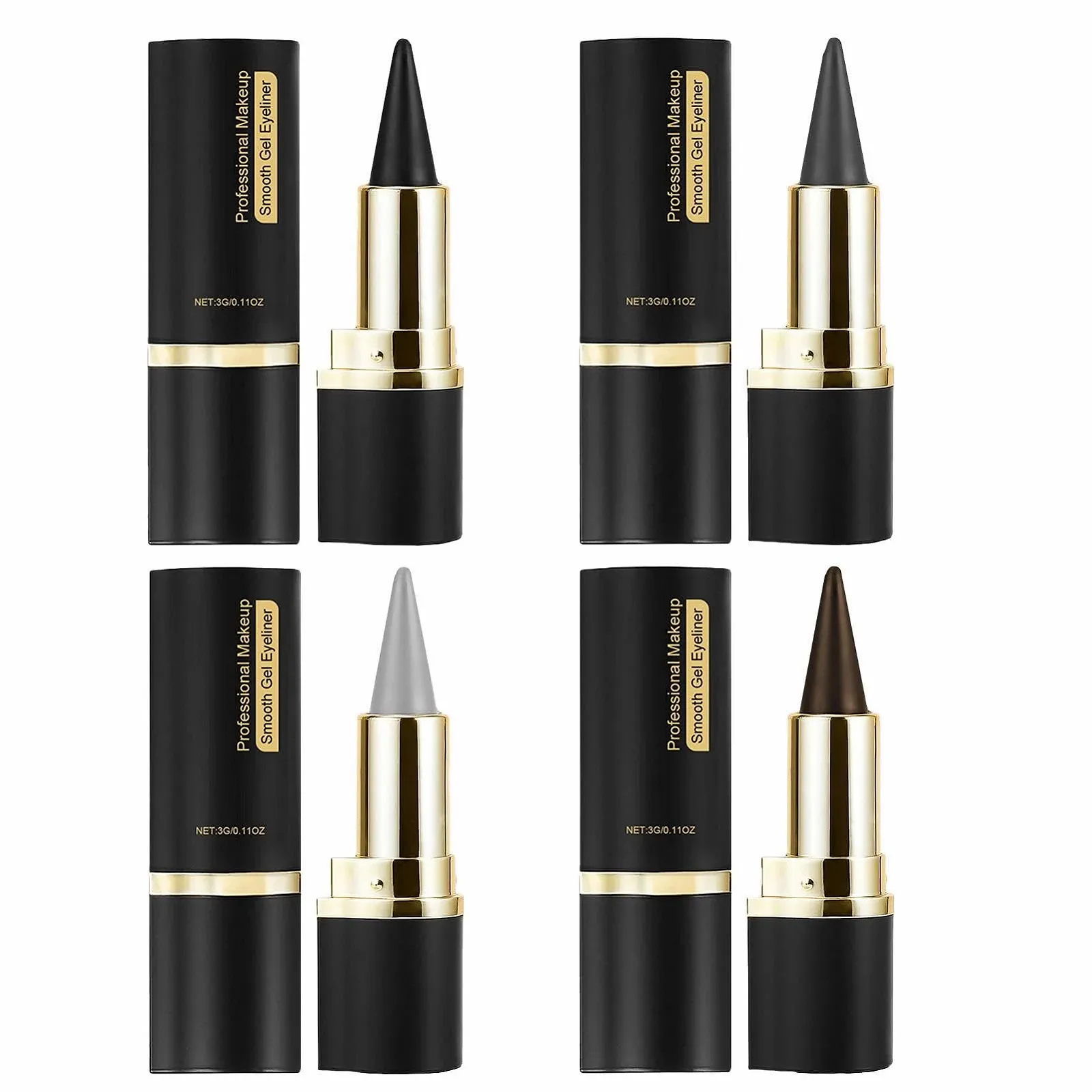 Карандаш для глаз GkgWuxf Водостойкий Долговременный пигментированный, фото №1