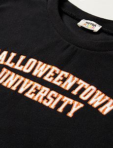 Толстовка Koton Хэллоуин с вышивкой, длинными рукавами и мягкой внутренней стороной synthetic.ua - Фото 1