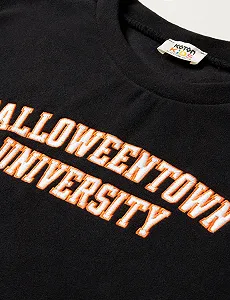 Толстовка Koton Хелловін з вишивкою, довгими рукавами та м’якою внутрішньою стороною synthetic.ua - Фото 1