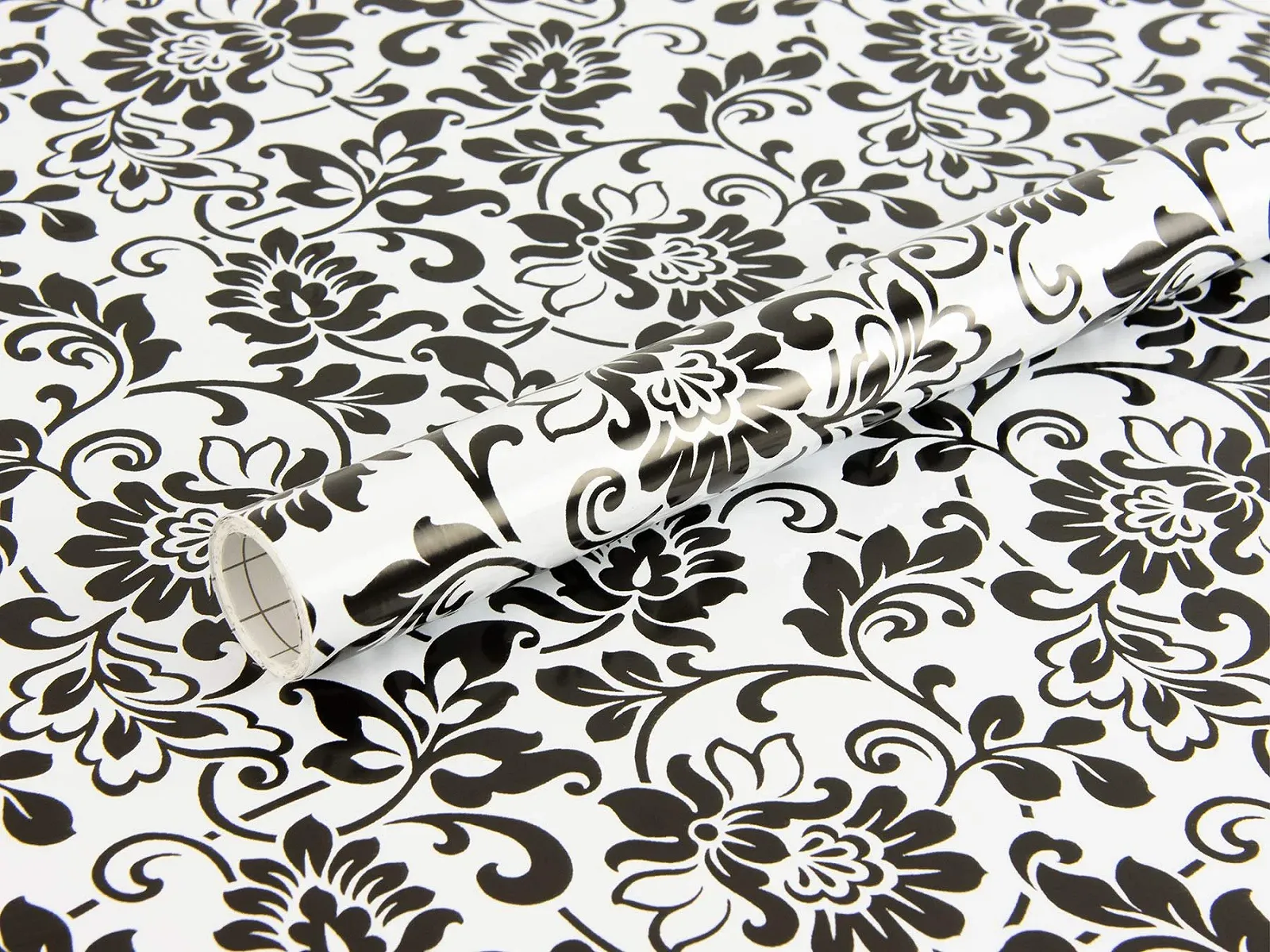 Плівка самоклейна Fablon Heritage Black & White 45 см x 2 м рулон, фото №2 Плівка самоклейна Fablon Heritage Black & White 45 см x 2 м рулон, фото №2