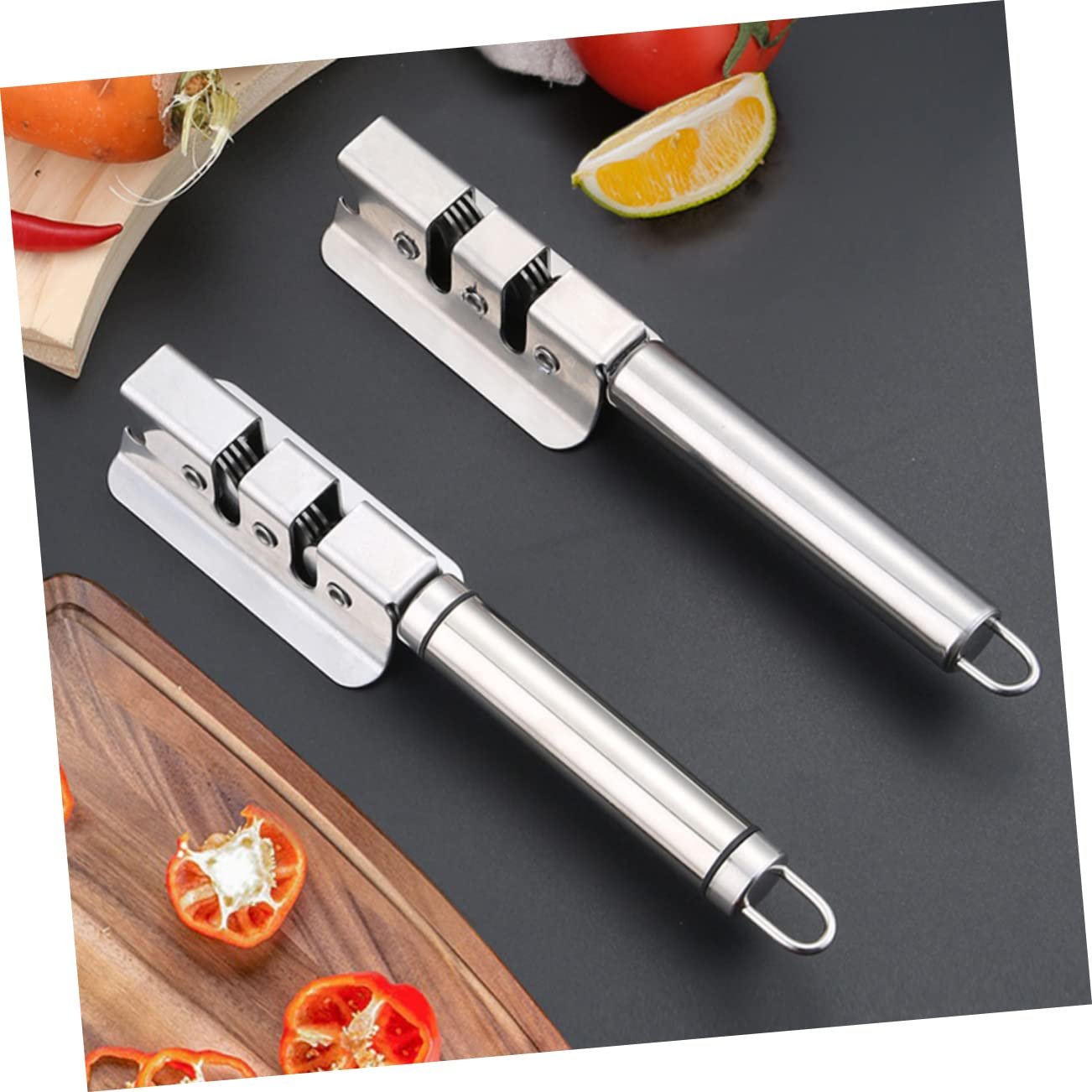 Точилка для кухонных ножей и ножниц VALICLUD эргономичная, фото №6