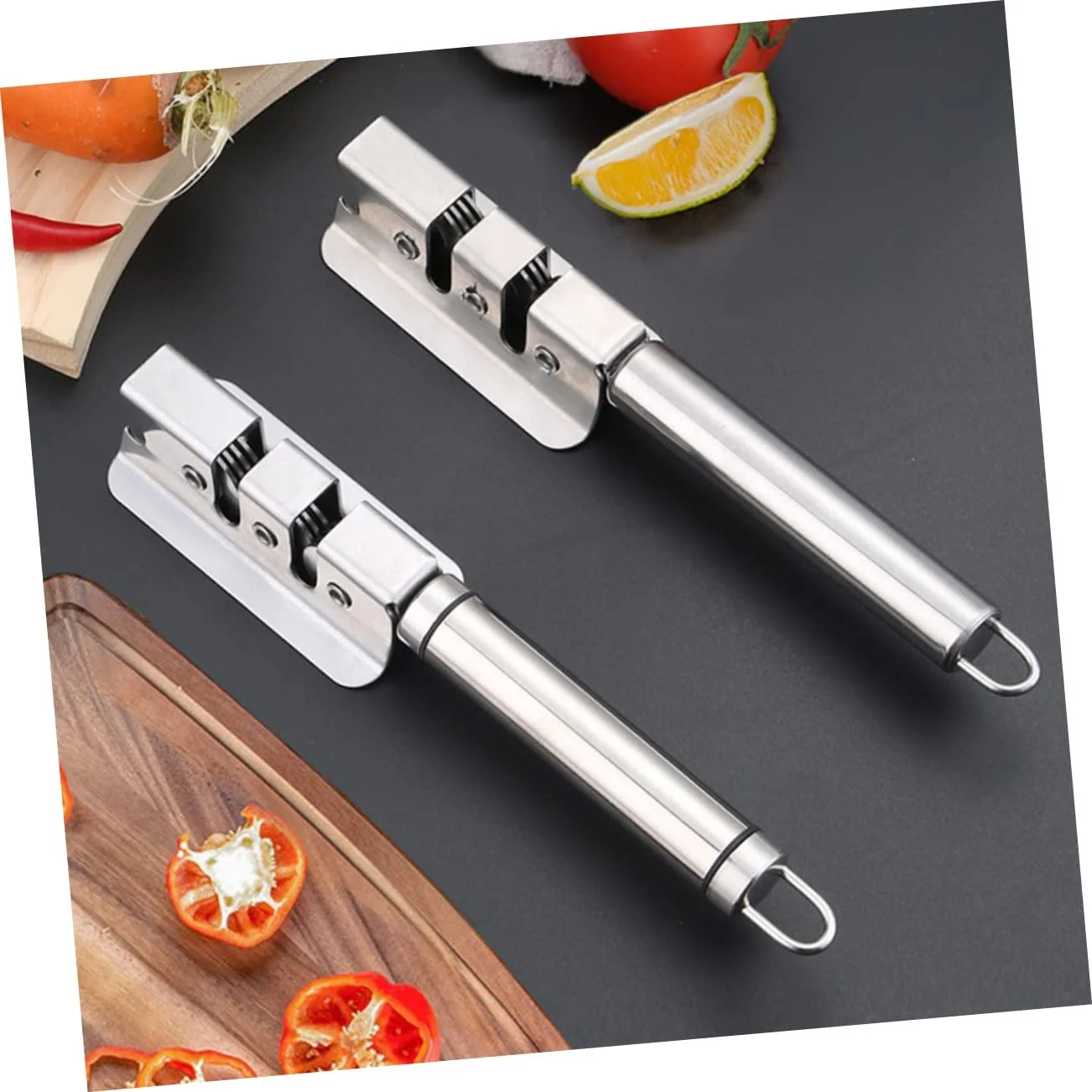 Точилка для кухонних ножів та ножиць VALICLUD ергономічна, фото №6