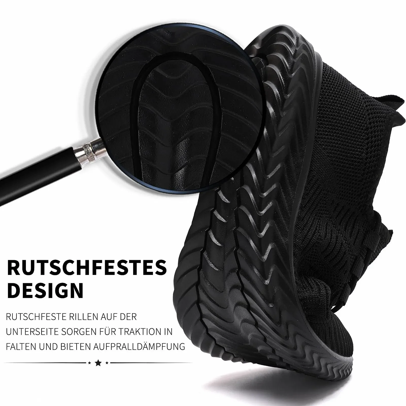 Чоловічі Кросівки QIJGS Спортивні Легкі Дихаючі, фото №3