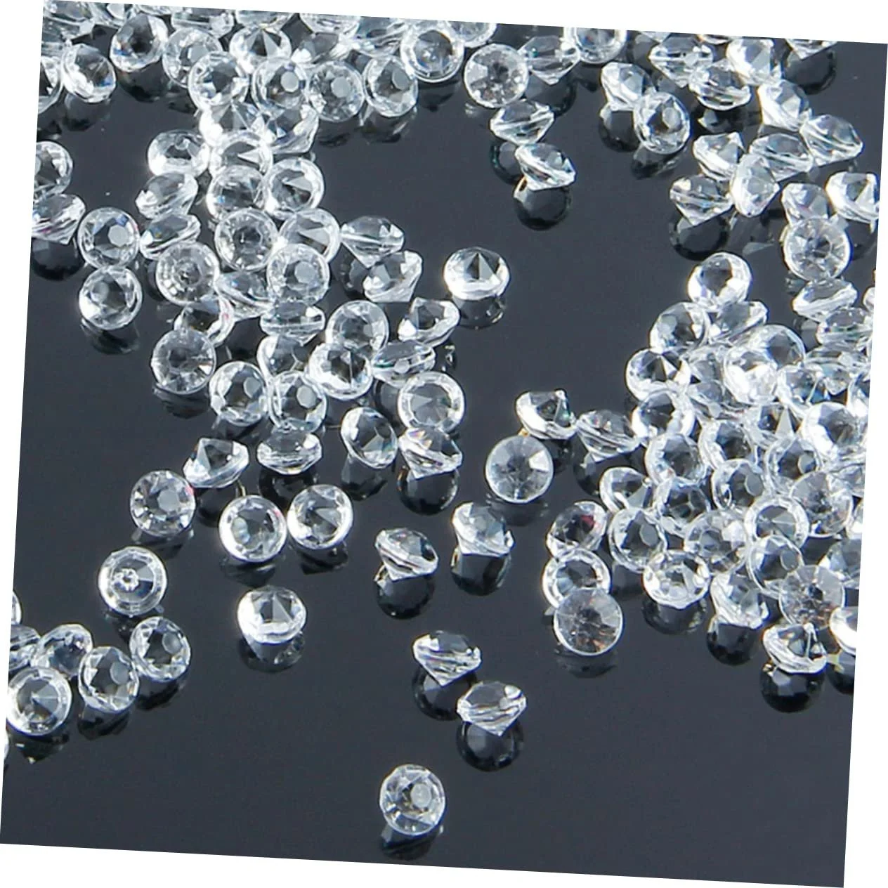 Декоративні акрилові кристали Прозорий Акрилові діаманти для весільної вечірки DIY прикраси Наповнювач для столу для ваз, фото №9