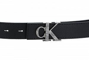 Ремень Calvin Klein CKJ Monogram Mono Hardware W130 Черный, черный synthetic.ua - Фото 1