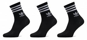 Шкарпетки Adidas CREW SOCK  3STR Чорний  46-48 - Фото 1