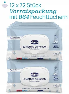 Дитячы серветки Chicco Newborn 12 уп. х 72 шт. (864 шт.) synthetic.ua - Фото 1