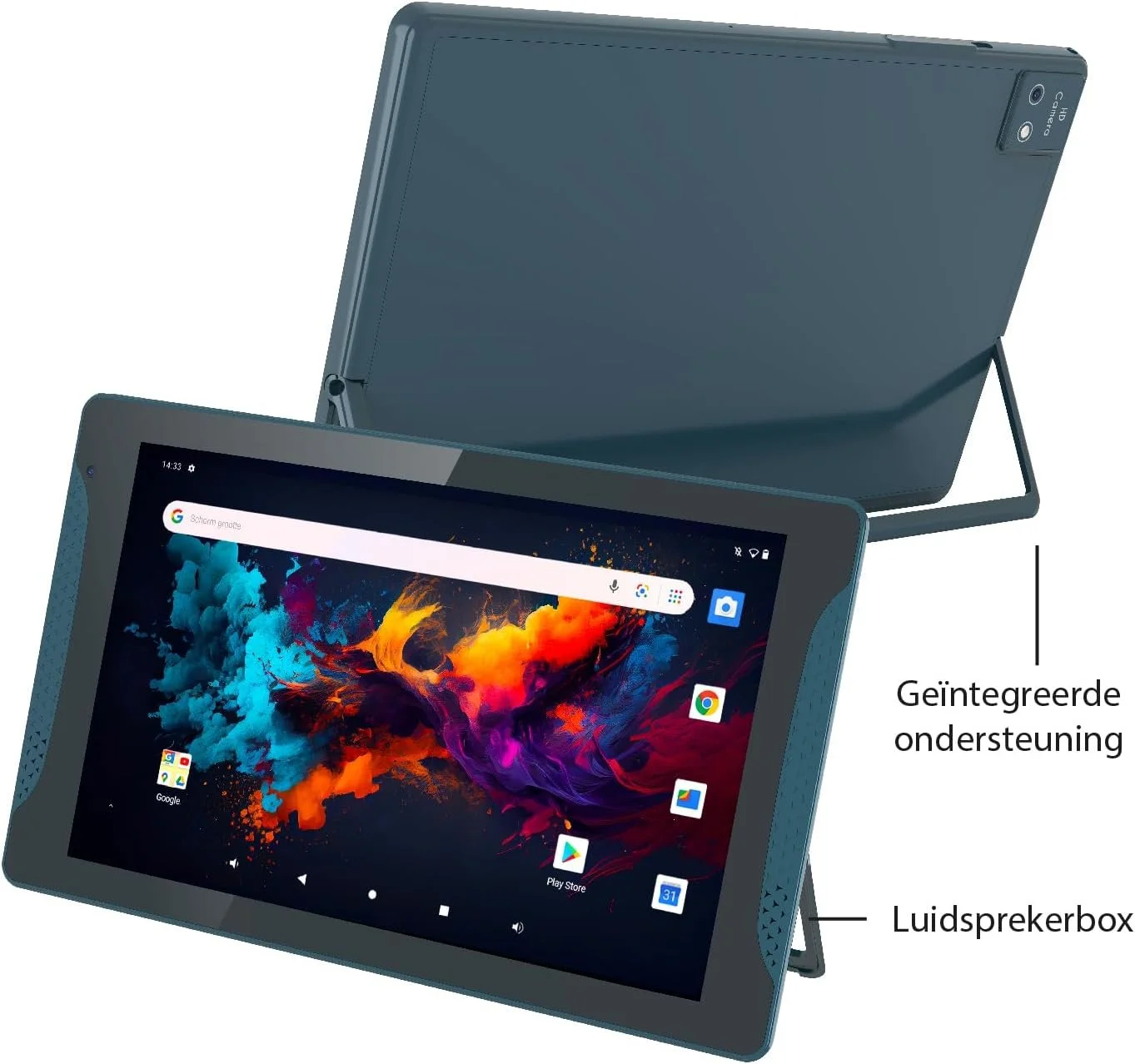 Планшет 10.1" Logicom Tab Stand Pro 2 4/64Gb 8 ядер Android 13 6000 mAh Синій, фото №3