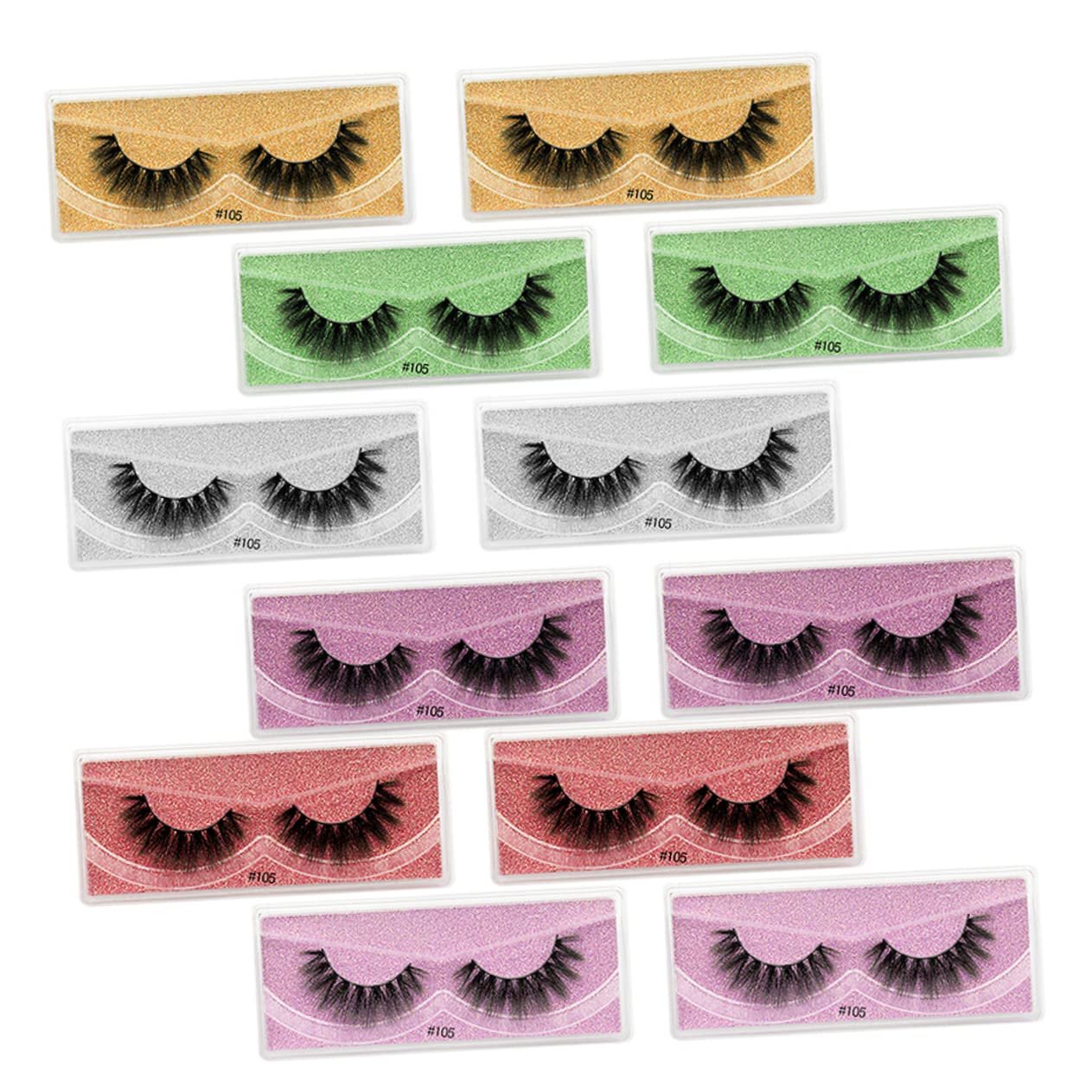 Накладні вії Angoily 5D Magnetisch Suite Натуральні, фото №1