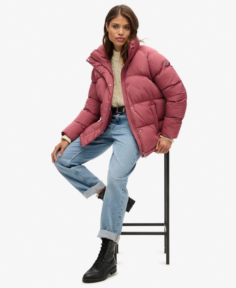 Куртка стеганая Superdry средней длины женская, фото №5