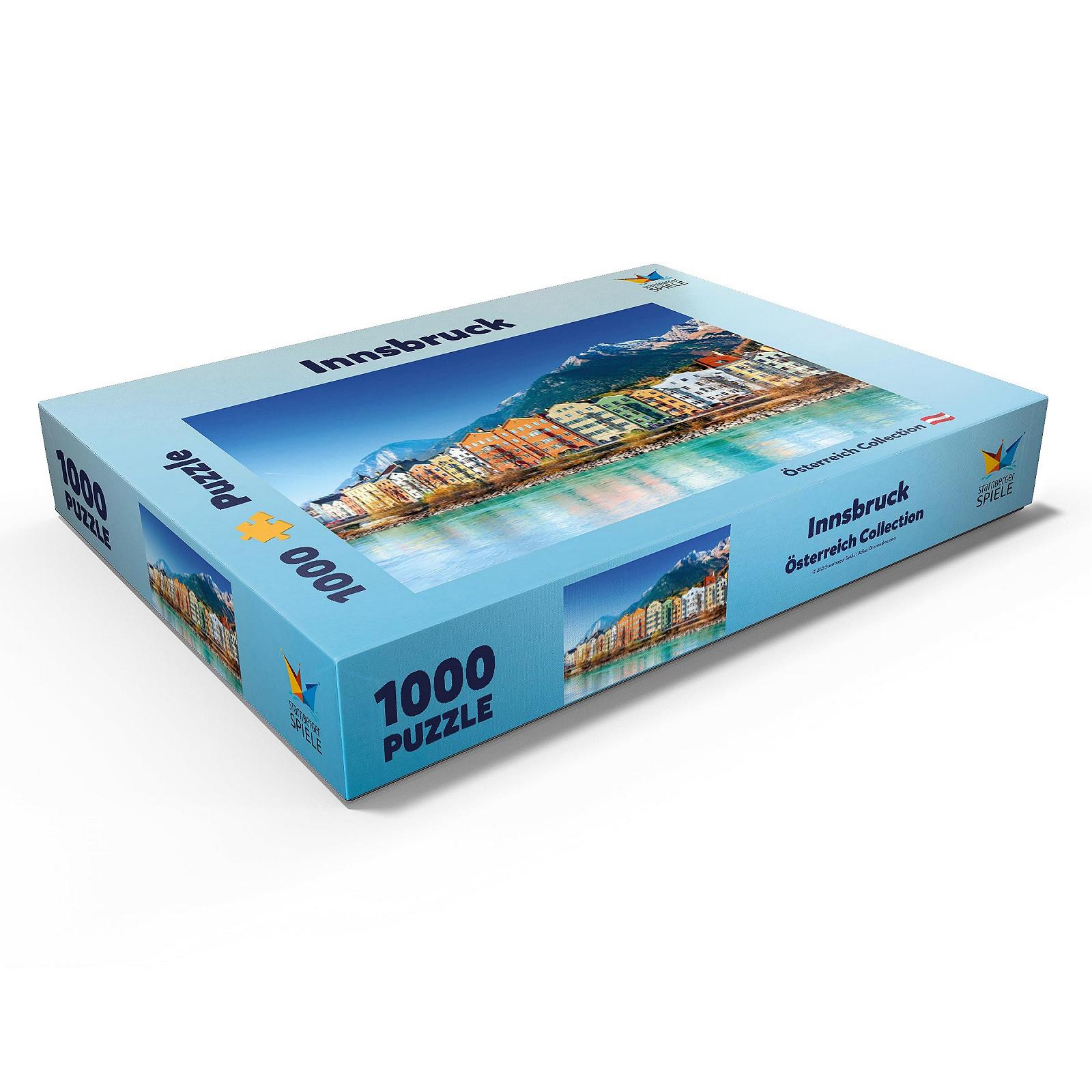 Пазл MyPuzzle MyPuzzle Special Collection House Line in Innsbruck, Tyrol, Austria 1000 элементов, фото №3