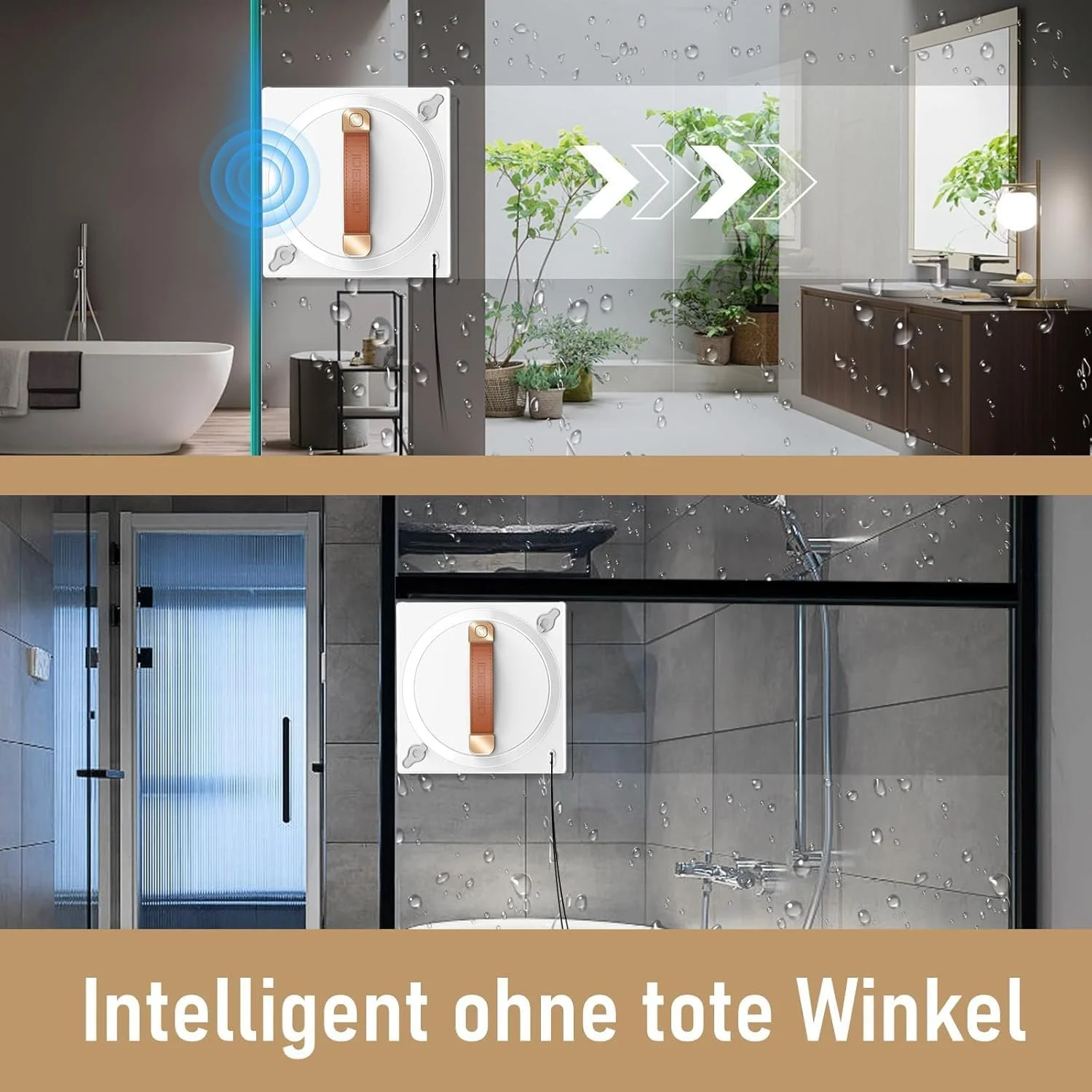 Робот для миття вікон iDEEBO G500A, робот для вікон з двосторонньою системою розпилення, планування шляху автомобіля з баком 100 мл, підходить для всіх типів вікон, фото №4 Робот для миття вікон iDEEBO G500A, робот для вікон з двосторонньою системою розпилення, планування шляху автомобіля з баком 100 мл, підходить для всіх типів вікон, фото №4