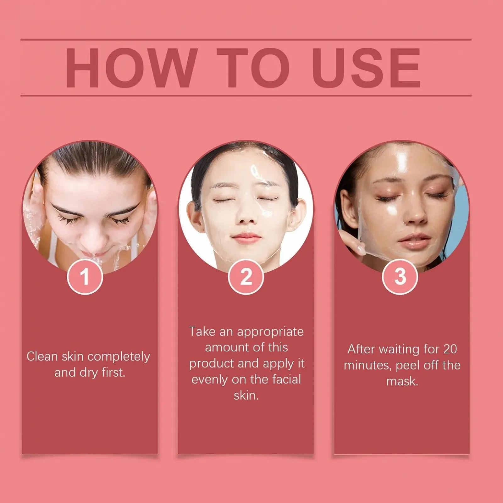 Маска для обличчя Red Lacto Collagen Wrapping, для догляду за шкірою обличчя (3 штуки), фото №9