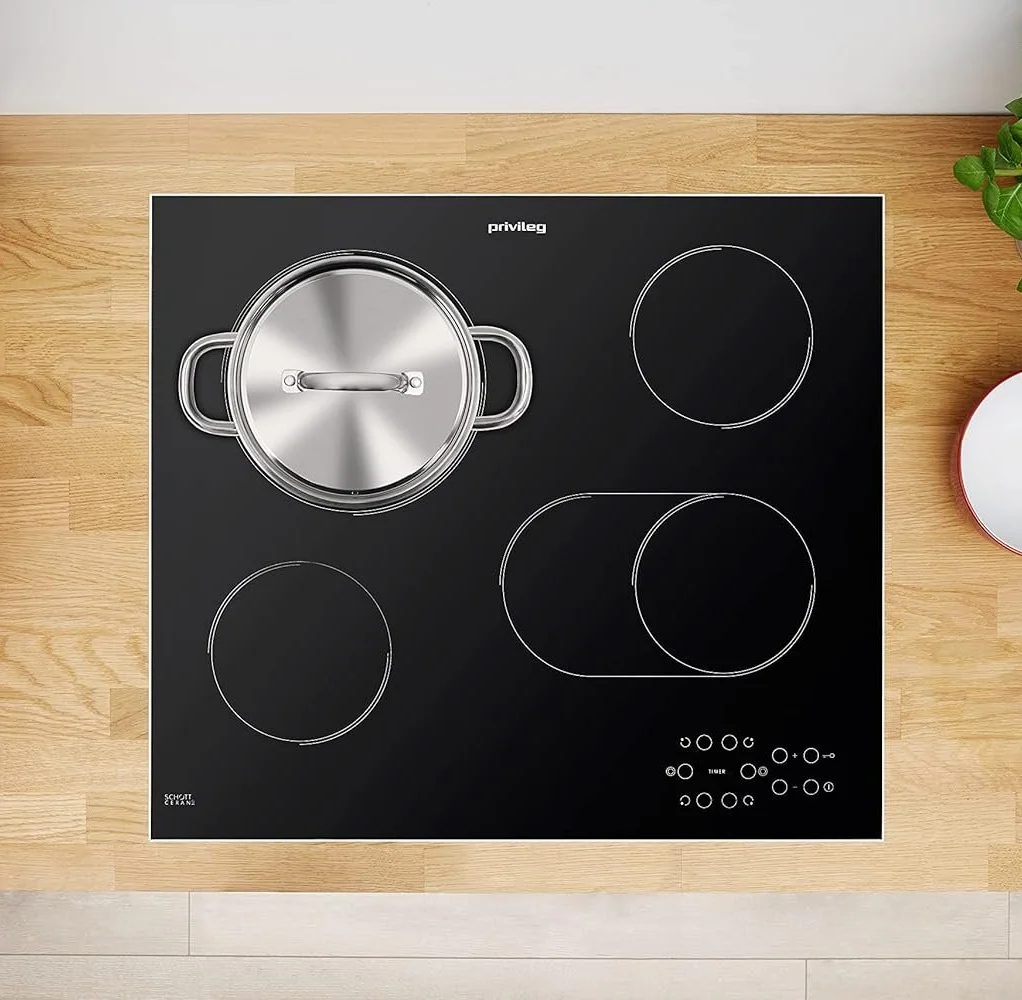 Вбудована духова шафа + варильна поверхня Privileg BAKO Turn&Go Steam 500 Silver, фото №11