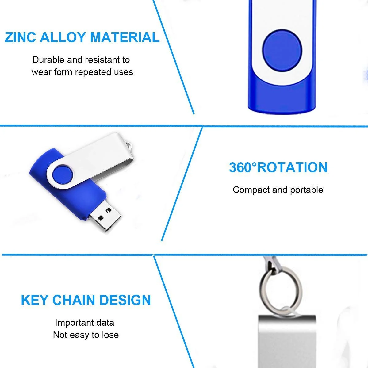 USB флеш-накопичувачі AreTop 2GB 20 шт. USB 2.0 Multi-Coloured, фото №4 USB флеш-накопичувачі AreTop 2GB 20 шт. USB 2.0 Multi-Coloured, фото №4