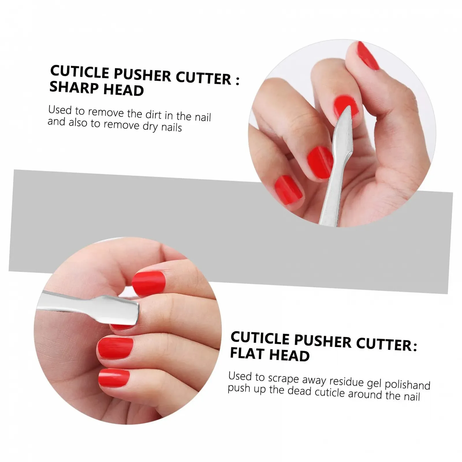 Набор кусачек для ногтей WRITWAA 9 шт. с кусачками и триммером для ногтей на руках и ногах, портативный для дома и путешествий, фото №5