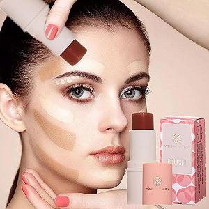 Кремові рум'яна LINGJIONG Blush Stick Lightweight Multistick Cream Multi Highlighter Stick ціна на synthetic.ua - Фото 1 Кремові рум'яна LINGJIONG Blush Stick Lightweight Multistick Cream Multi Highlighter Stick synthetic.ua - Фото 1