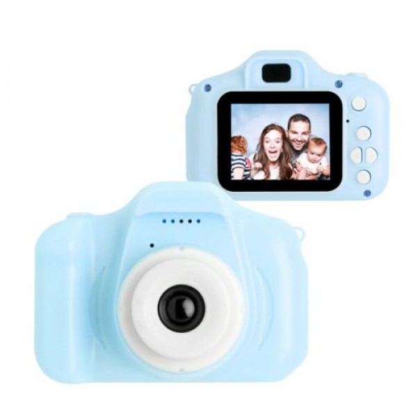 Дитячий цифровий фотоапарат Smart Kids Camera GM-14 з записом відео синій, фото №2
