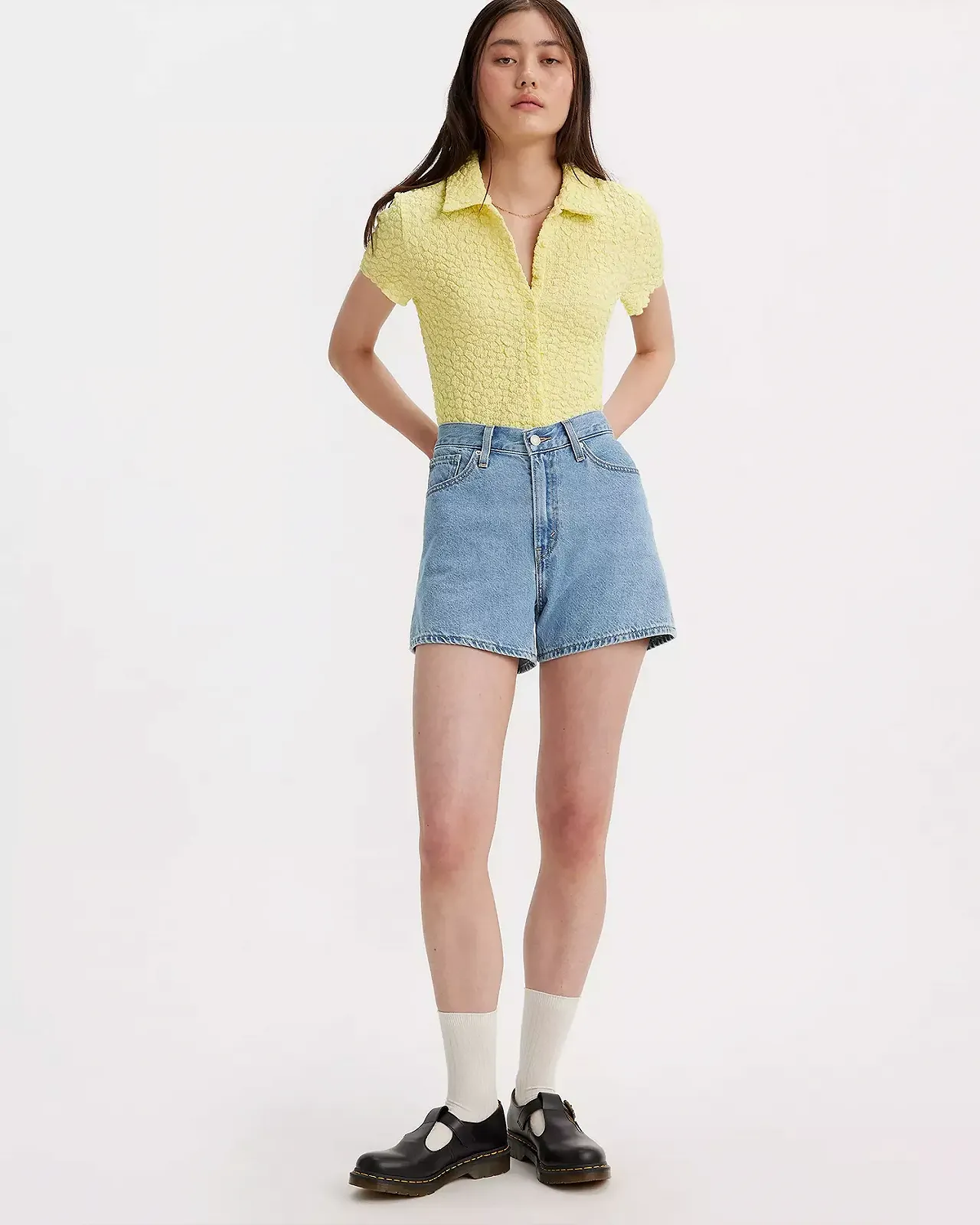 Женские шорты Levis - 80S Mom Short Back Pckt I'M Fun - 25, фото №1 Женские шорты Levis - 80S Mom Short Back Pckt I'M Fun - 25, фото №1
