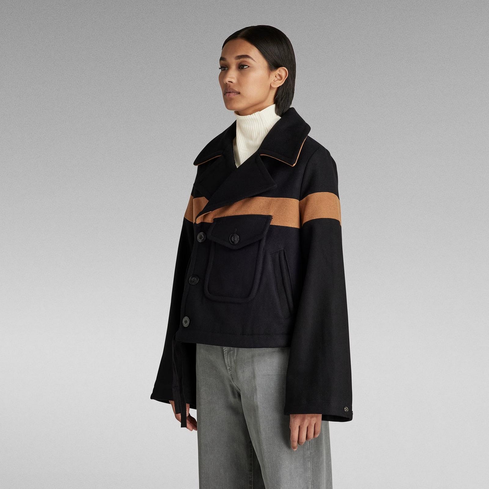 Женская куртка G‑Star Pantzer Flair Jacket Covery Wool Recycled - S, фото №2 Женская куртка G‑Star Pantzer Flair Jacket Covery Wool Recycled - S, фото №2