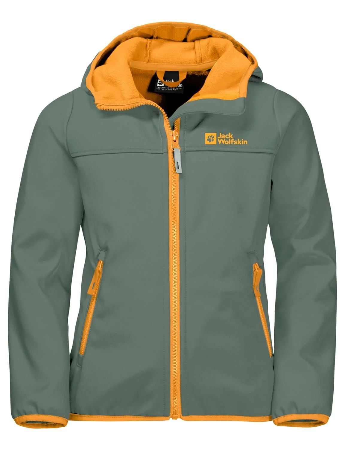 Куртка Softshell Jack Wolfskin Unisex Fourwinds Kids, фото №1