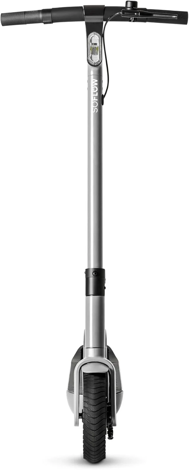 Електросамокат SOFLOW SO ONE / 40 км запас ходу / 500 Вт / 9" колеса / 120 кг навантаження / 22 км/г /  Сріблясто-сірий, фото №3