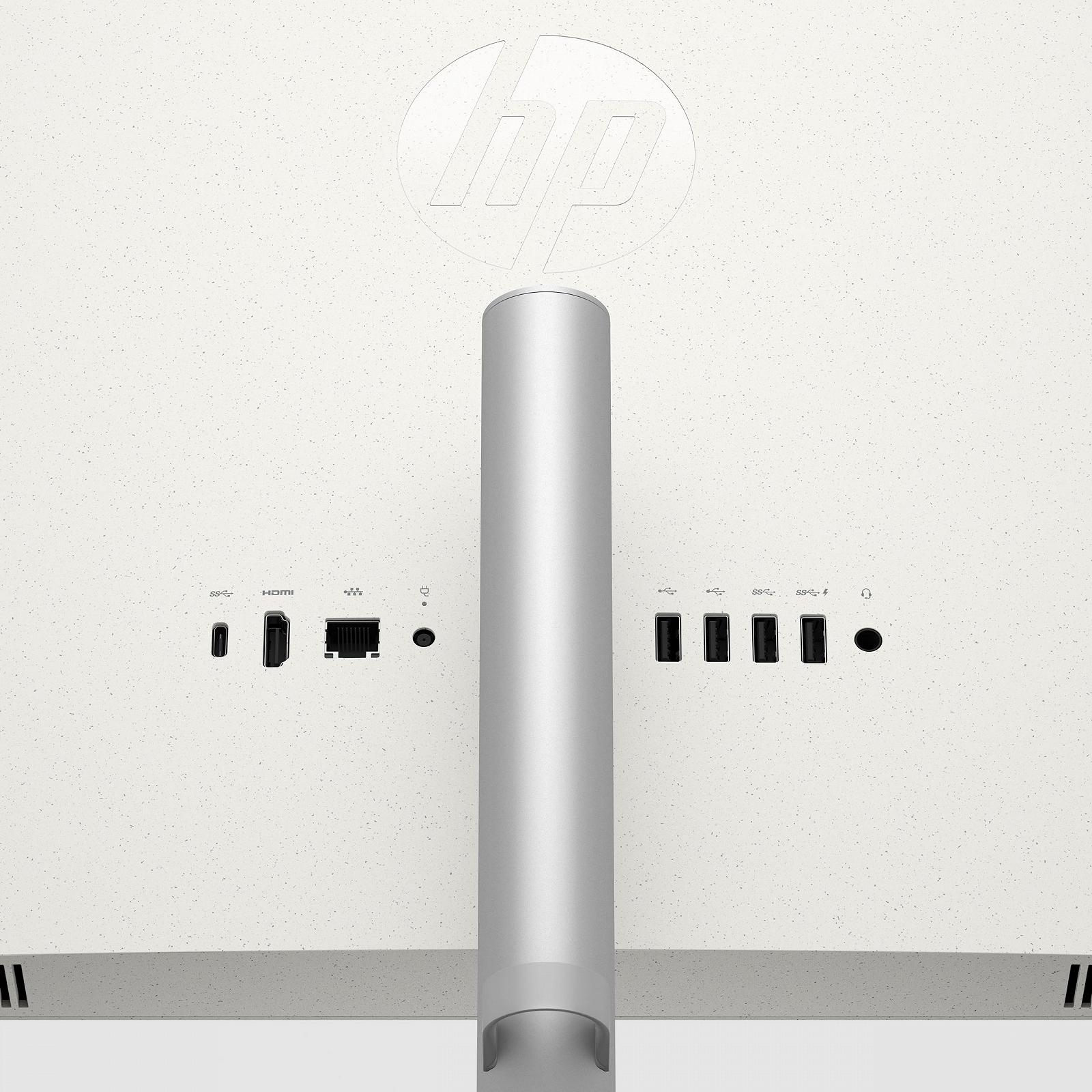 Настільний ПК HP All-in-One 27" FHD AMD Ryzen 5 7520U 16GB DDR5 512GB SSD AMD Radeon Graphics Біла, фото №6