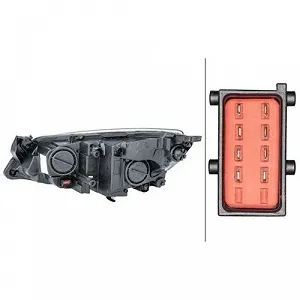 Фара головного света HELLA 1EG 010 011-681 OPEL GENERAL MOTORS правая synthetic.ua - Фото 1