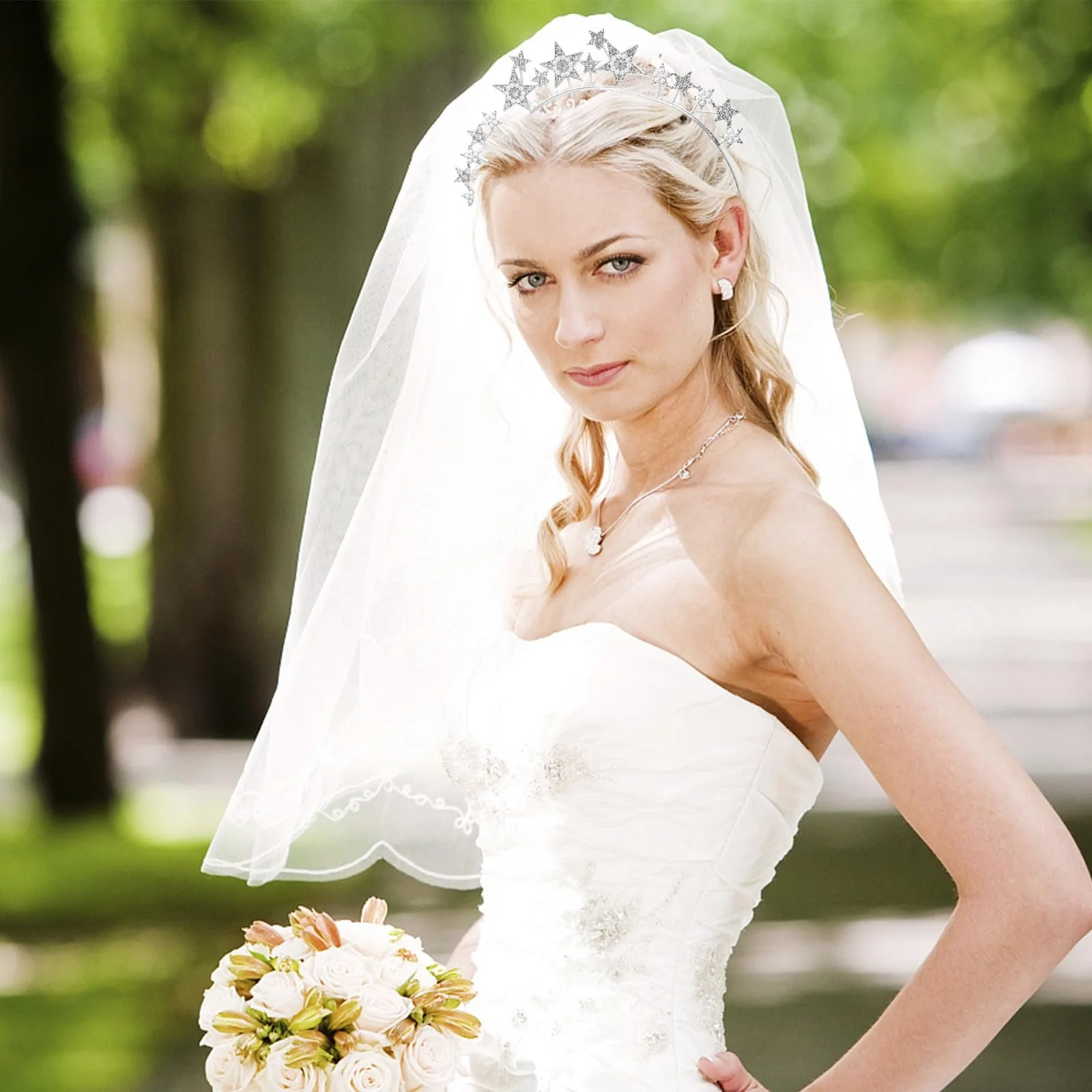 Обруч на голову, Срібна прикраса, фото №4