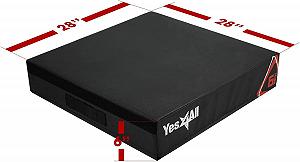 Платформа для тренировок Yes4All 6"-15 см Черный synthetic.ua - Фото 1