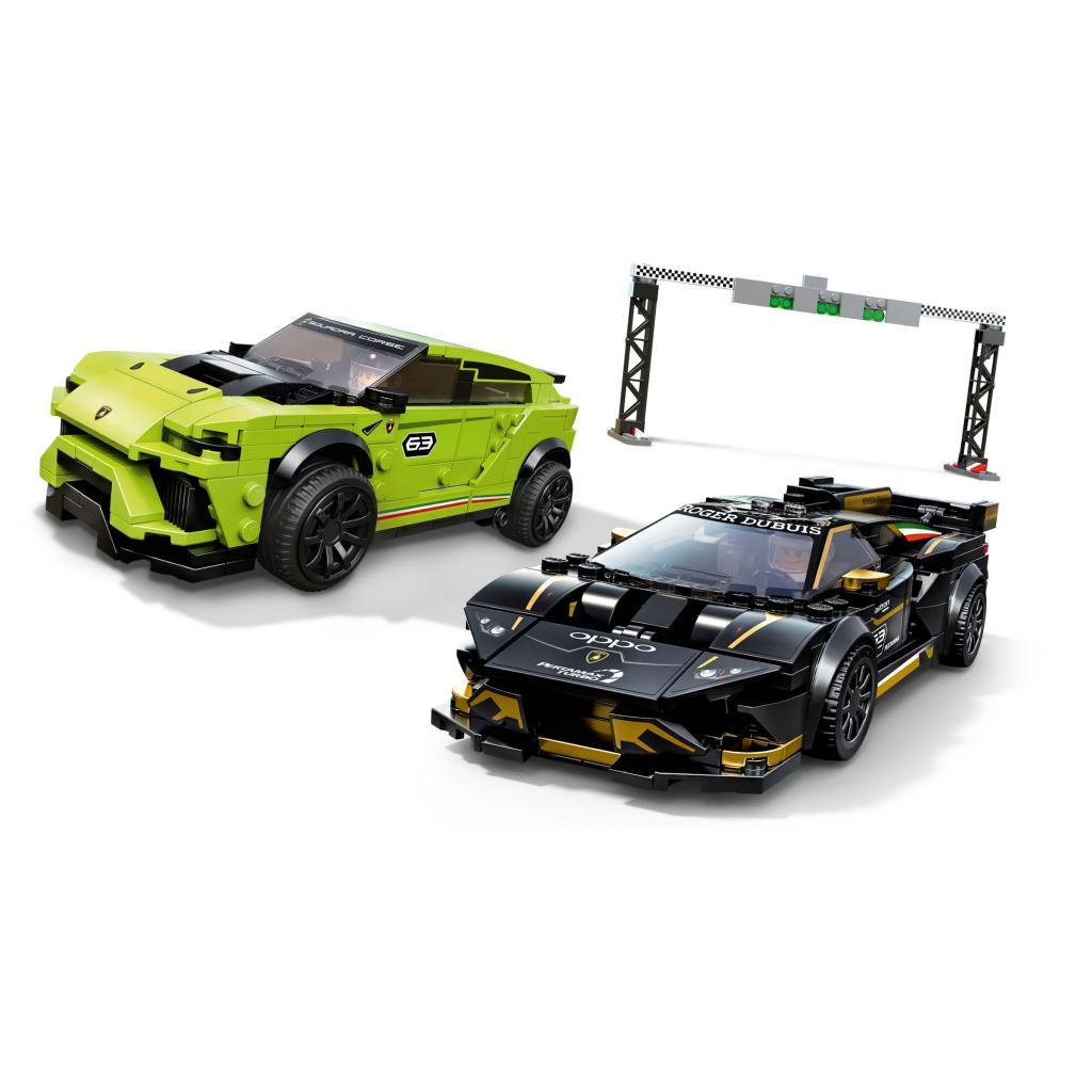 Конструктор LEGO Speed Champions Lamborghini Urus ST-X та Huracan 76899, фото №3