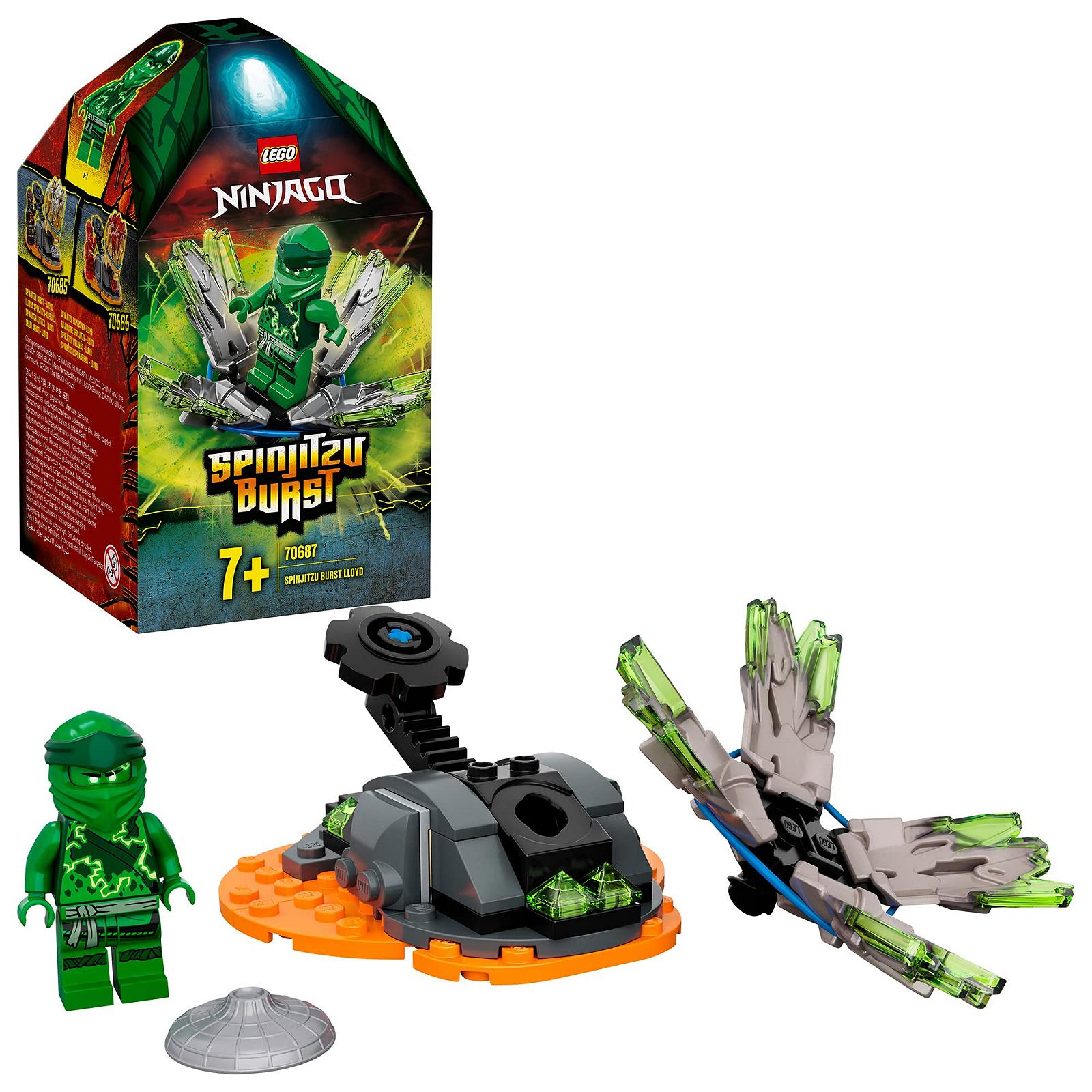 Lego 70687 Ninjago Lloyds Spinjitzu Спінінгова Юла Різнокольоровий, фото №1