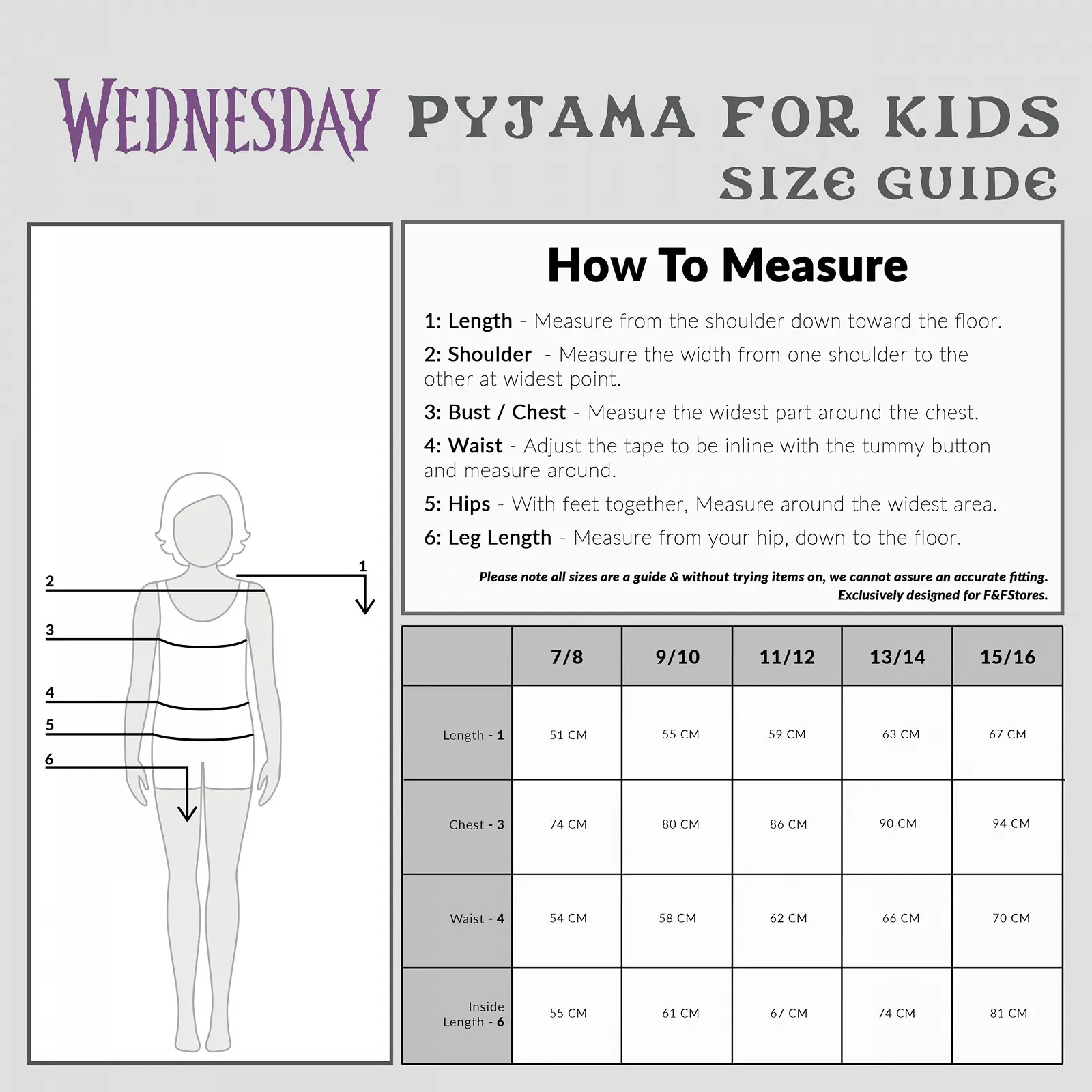 Пижама Хлопковая для Девочек Wednesday Размер 7-16 Лет, фото №6 Пижама Хлопковая для Девочек Wednesday Размер 7-16 Лет, фото №6