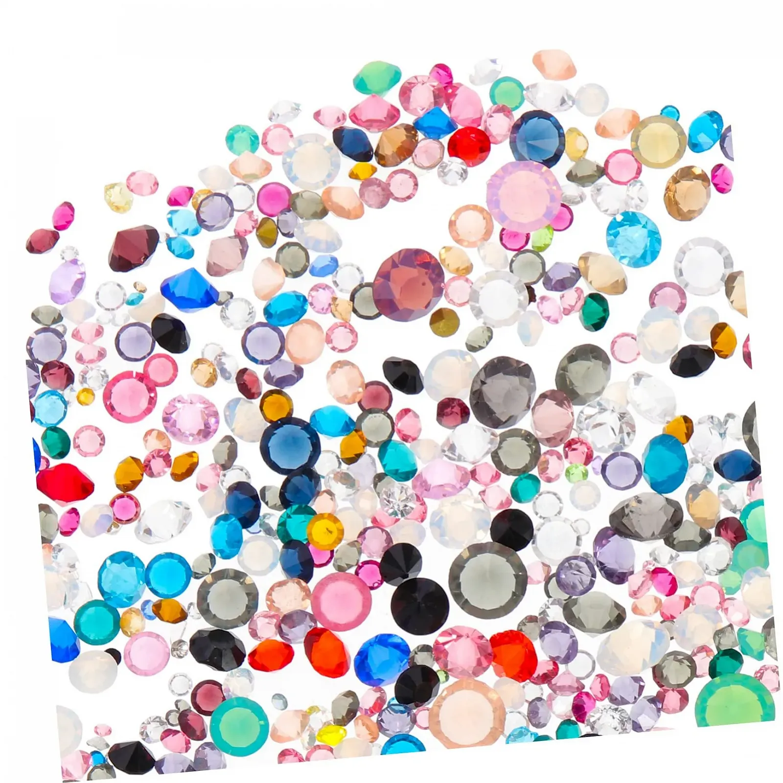 Стразы для ногтей FRCOLOR, 1 мешочек, для маникюра, DIY аксессуары с гладкими краями и изысканным дизайном, фото №3