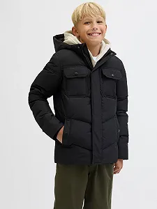 Куртка стьобана для хлопчика JACK & JONES Junior synthetic.ua - Фото 1