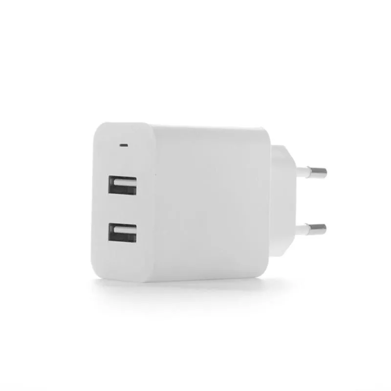 Сетевое зарядное устройство ColorWay AutoID (2USBx2.4A) White (CW-CHS016-WT), фото №2