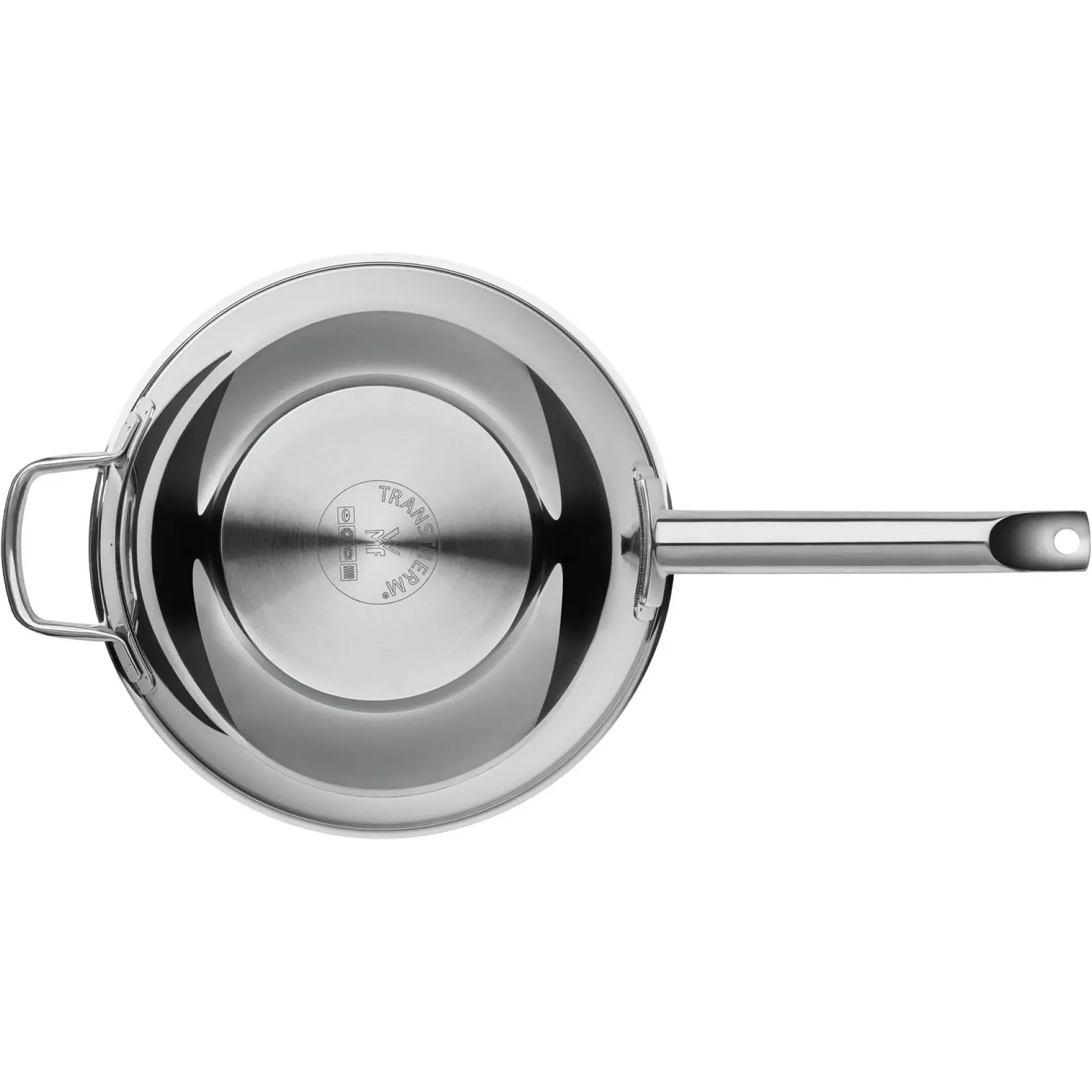 Сковорода-вок WMF Durado Induction 28 см Антипригарное покрытие Подходит для всех типов плит Нержавеющая сталь, фото №4