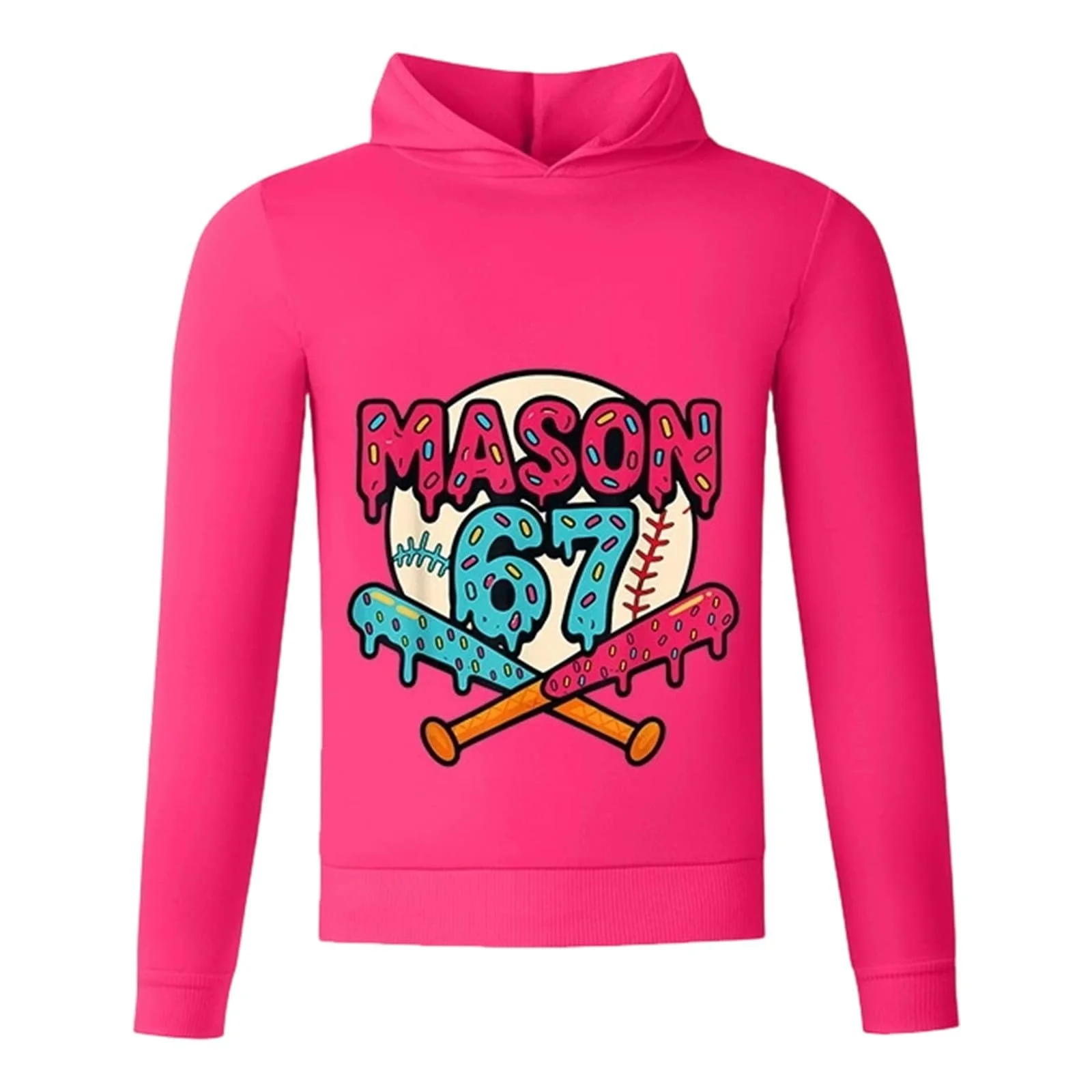 Худі Generisch з принтом і дівчаток, фото №1