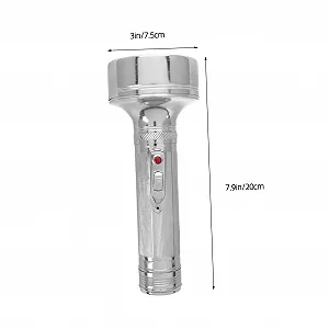 Ліхтар Veemoon Вінтажний поліцейський Ретро Вінтаж 80-х Мініатюрний алюмінієвий срібний synthetic.ua - Фото 1