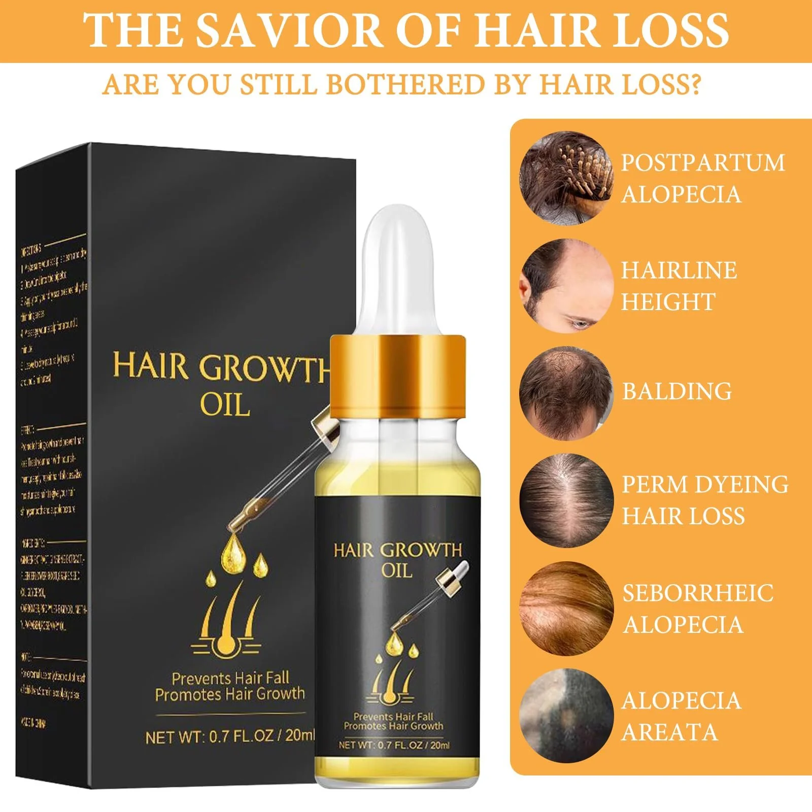 Сироватка для росту волосся Biotin, 2 x 30 мл, робить волосся блискучим і сильним, легко бореться з випадінням волосся, фото №6