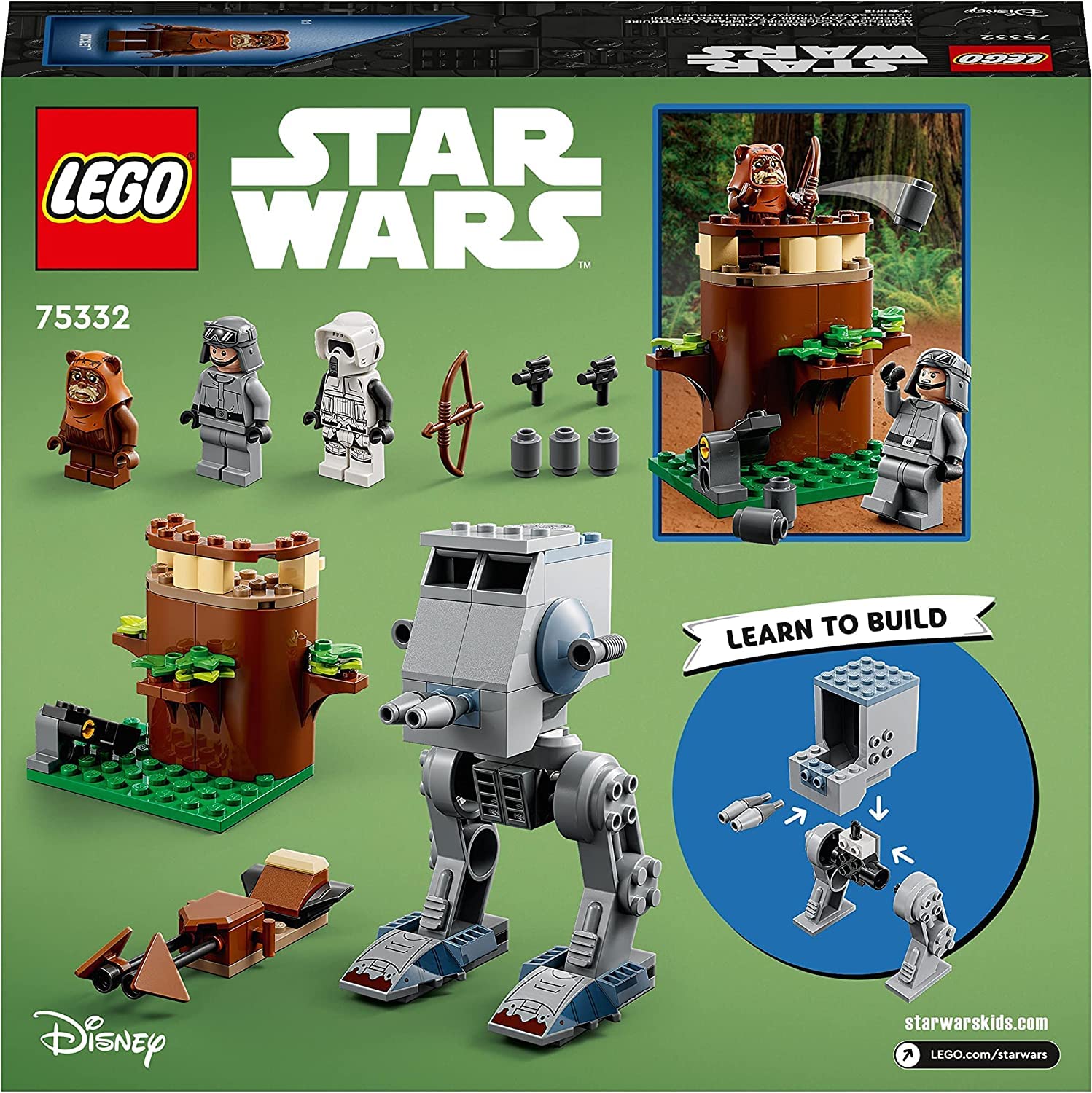 Конструктор Lego Star Wars AT-ST 75332 + Пазл Star Wars для хоробрих повстанців, фото №3