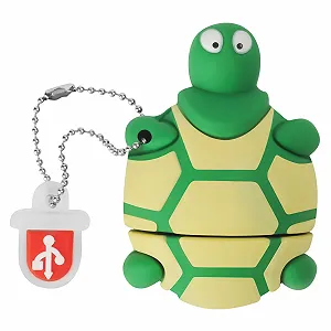 Купити USB-накопичувач BorlterClamp 32ГБ USB 2.0 Черепаха Green - Фото 1 USB-накопичувач BorlterClamp 32ГБ USB 2.0 Черепаха Green - Фото 1