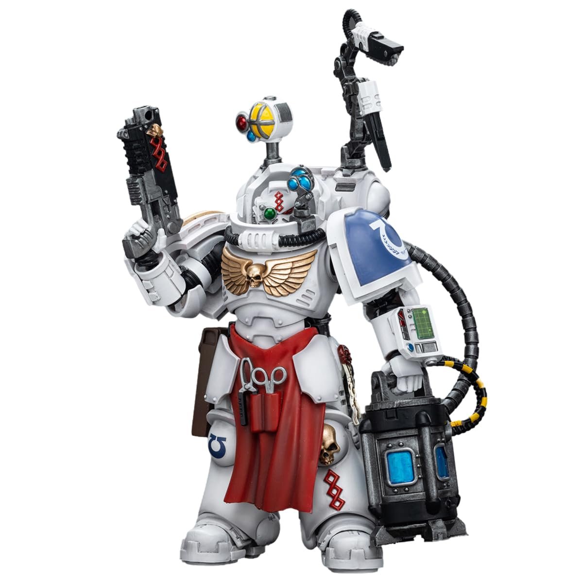 Фигурка Коллекционная JoyToy Warhammer 40K Uitramarines Apothecary Biologis, масштаб 1:18, фото №1