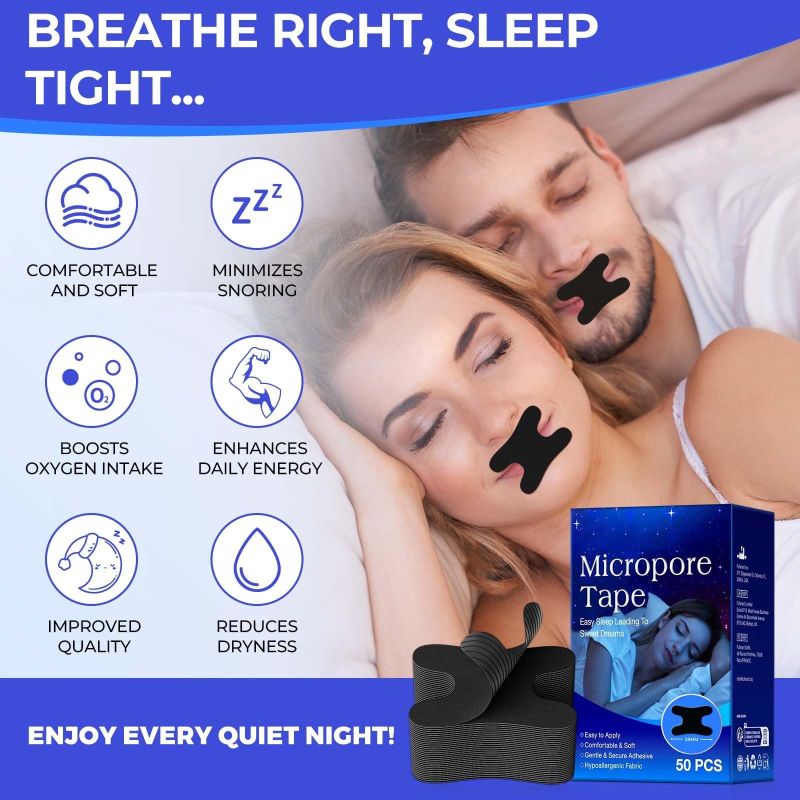 Полоски для рта эластичные Pickstar для сна против храпа, 50 шт, фото №5 Полоски для рта эластичные Pickstar для сна против храпа, 50 шт, фото №5