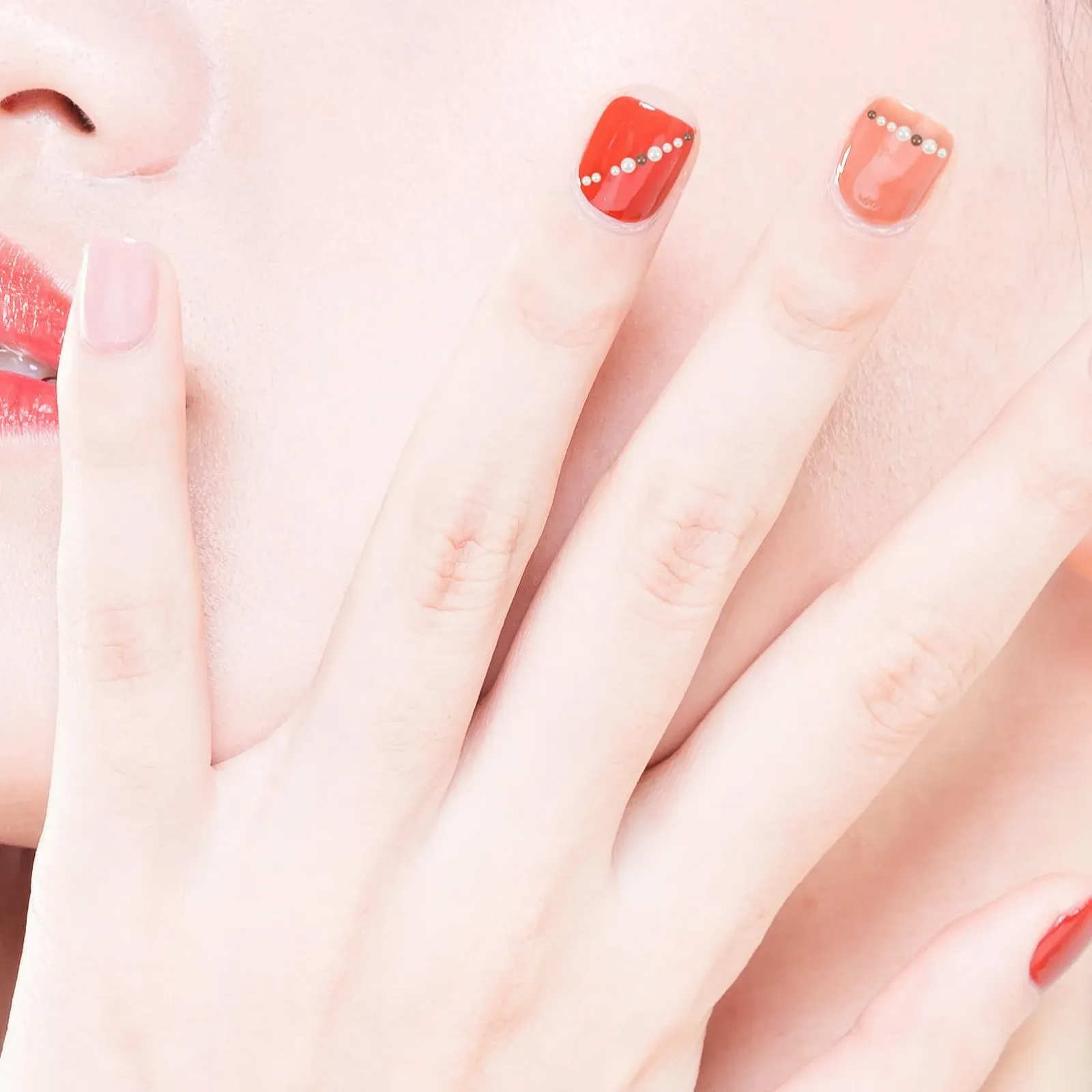 Украшения для ногтей FOMIYES Круглые жемчужины для дизайна ногтей Разные цвета Разные размеры для рукоделия Свадьбы Дни рождения и фестивали, фото №3