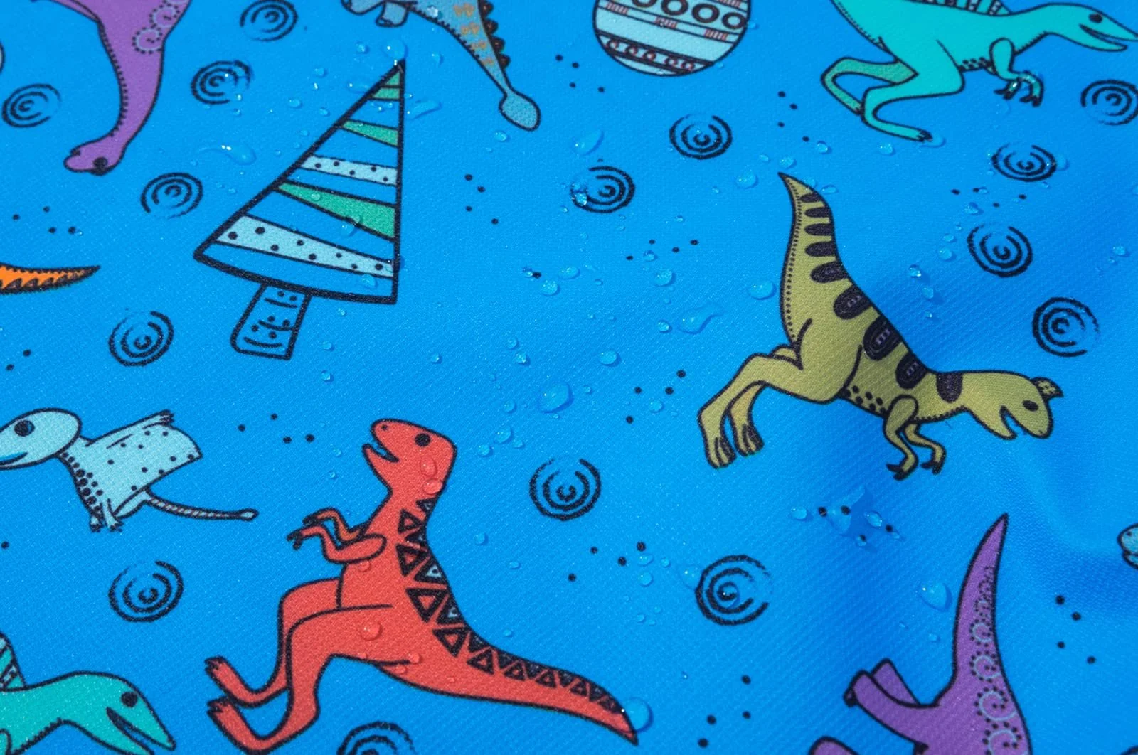 Дитяча дощова куртка LAUSONS Перехідна куртка для малюків Динозаври Водонепроникна, фото №8