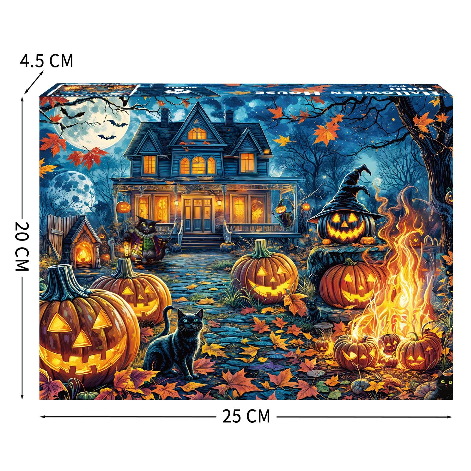 Пазл Halloween House 1000 деталей 70 x 50 см, фото №3