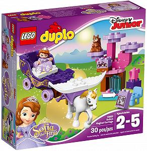 Конструктор LEGO Duplo Disney Sofia The First Magical Carriage synthetic.ua - Фото 1